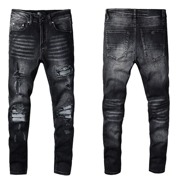 2023 mens skinny straight slim ripped jeans men fashion street wear motorcycle biker jean pants size 28-40 ovmf, Black
2023 mens skinny straight slim ripped jeans men fashion street wear motorcycle biker jean pants size 28-40 ovmf, Black