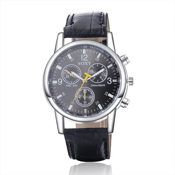 

wristwatches soxy quartz watch men wrist watches fashion leather sport casual hombre hour clock relogio masculino 2021, Slivery;brown