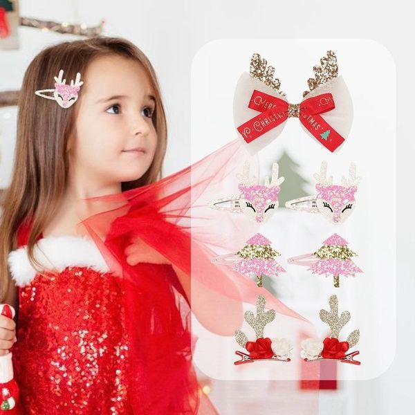 hair accessories 2021 christmas bow hairpins for baby girls cute antlers hairclips sequined tree kids headdress xmas gift po props, Slivery;white
hair accessories 2021 christmas bow hairpins for baby girls cute antlers hairclips sequined tree kids headdress xmas gift po props, Slivery;white