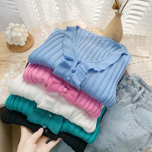 women's knits & tees knitted cardigan slimmed down for short wear summer 2021 korean version short-sleeved top, White
women's knits & tees knitted cardigan slimmed down for short wear summer 2021 korean version short-sleeved top, White