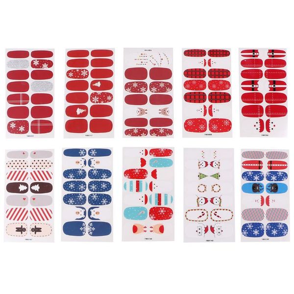 false nails 10pcs christmas and nail art child makeup sticker fake tips(mixed color), Red;gold
false nails 10pcs christmas and nail art child makeup sticker fake tips(mixed color), Red;gold