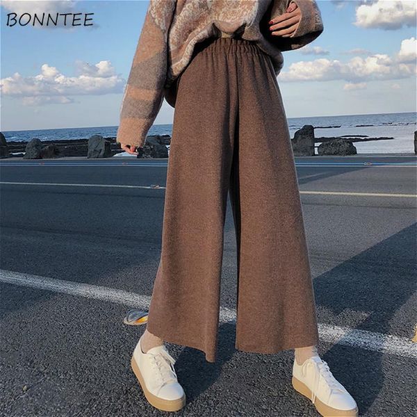 women's pants & capris women ankle-length solid wide leg trousers mujer ins loose all-match causal streetstyle ladies students sim, Black;white
women's pants & capris women ankle-length solid wide leg trousers mujer ins loose all-match causal streetstyle ladies students sim, Black;white