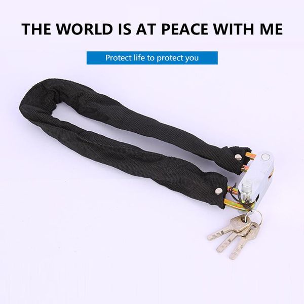 bike locks chain lock with 3 keys anti-theft security bicycle for motorcycle mountain road outdoor cycling accessories
bike locks chain lock with 3 keys anti-theft security bicycle for motorcycle mountain road outdoor cycling accessories
