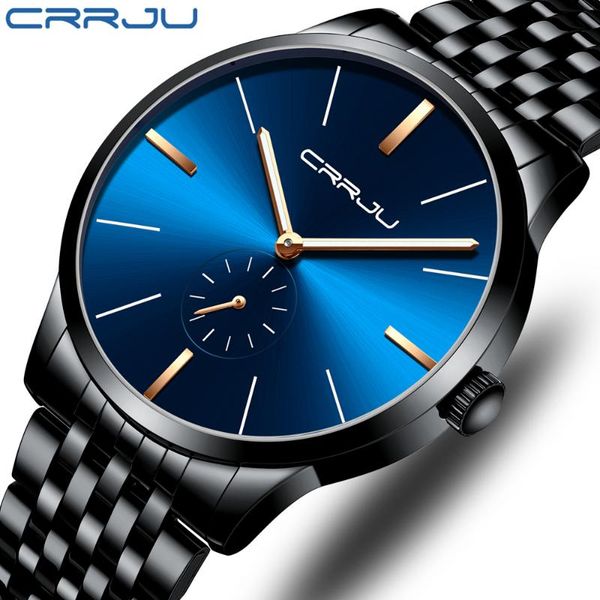 wristwatches crrju simple fashion style casual military quartz men watches ultra-thin full steel male clock date wristwatch, Slivery;brown
wristwatches crrju simple fashion style casual military quartz men watches ultra-thin full steel male clock date wristwatch, Slivery;brown