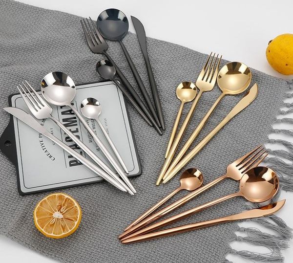 dinnerware sets 4pcs/set stainless steel spoon fork knife portugal style flatware mirror shiny tableware set wb22
dinnerware sets 4pcs/set stainless steel spoon fork knife portugal style flatware mirror shiny tableware set wb22