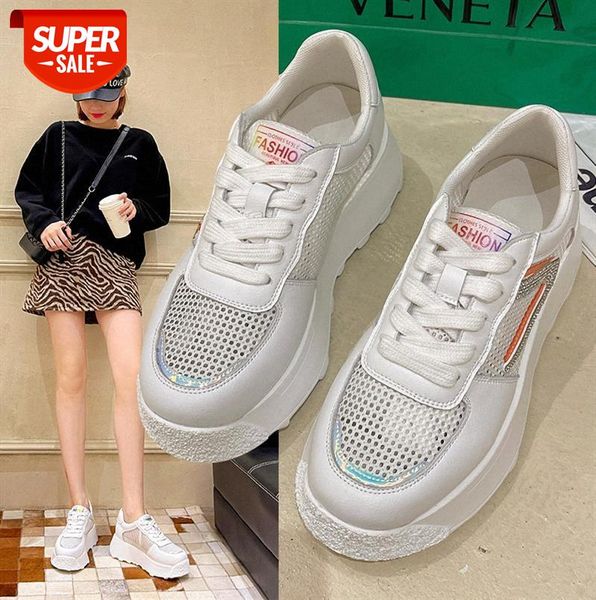 women's thick-soled white shoes, sponge cake, breathable mesh, all-match casual shoes #b70j
women's thick-soled white shoes, sponge cake, breathable mesh, all-match casual shoes #b70j