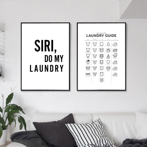 paintings simplicity laundry guide poster siri do my quotes in black text on white background canvas painting for bedroom decor
paintings simplicity laundry guide poster siri do my quotes in black text on white background canvas painting for bedroom decor