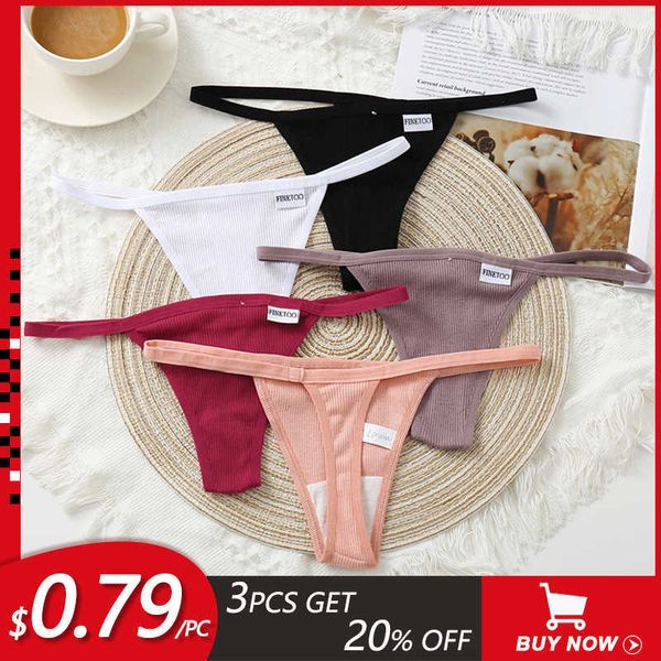 women's panties 3pcs cotton thongs for women low-rise female lady fashion solid color g-string girls t-back intimates lingrie 2021, Black;white
women's panties 3pcs cotton thongs for women low-rise female lady fashion solid color g-string girls t-back intimates lingrie 2021, Black;white
