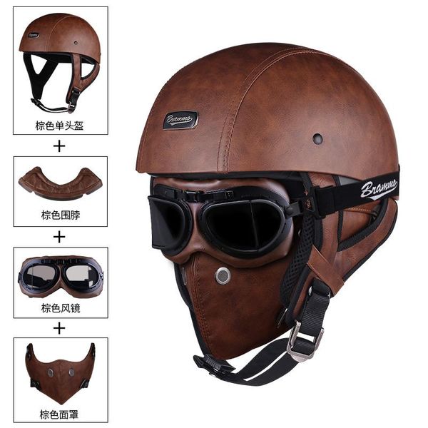 motorcycle helmets open face leather helmet german style vintage half motorbike scooter retro chopper cruiser
motorcycle helmets open face leather helmet german style vintage half motorbike scooter retro chopper cruiser