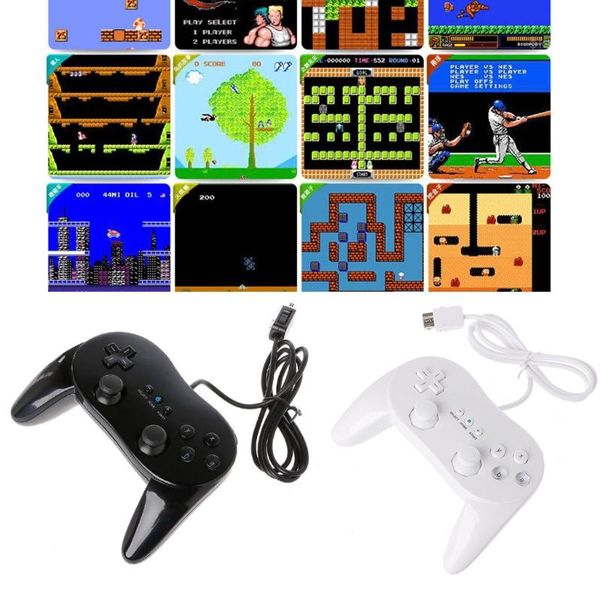 classic wired game controller gaming remote pro gamepad control for wii f2ta controllers & joysticks
classic wired game controller gaming remote pro gamepad control for wii f2ta controllers & joysticks