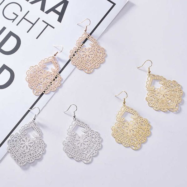 women's hollow flower dangle chandelier earrings dymfe026 fashion gift national style women diy jewelry earring, Silver
women's hollow flower dangle chandelier earrings dymfe026 fashion gift national style women diy jewelry earring, Silver