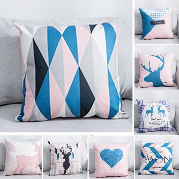 cushion/decorative pillow nordic cotton and linen pastoral lattice sofa cushion car with core home textile
cushion/decorative pillow nordic cotton and linen pastoral lattice sofa cushion car with core home textile