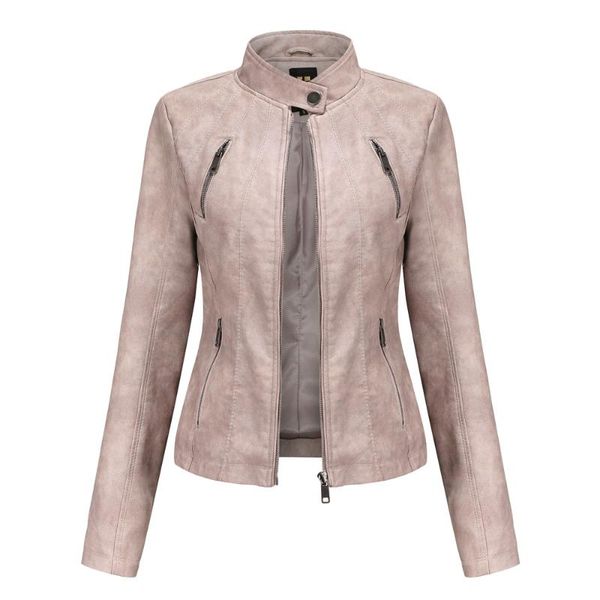 women's jackets 2021 short leather jacket thin style watch ball game spring and autumn sports, Black;brown
women's jackets 2021 short leather jacket thin style watch ball game spring and autumn sports, Black;brown