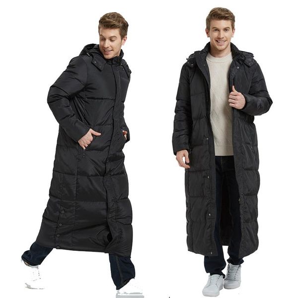 men's down & parkas jacket for men super long coat winter knees section thick large size high-end business outdoor, Black
men's down & parkas jacket for men super long coat winter knees section thick large size high-end business outdoor, Black