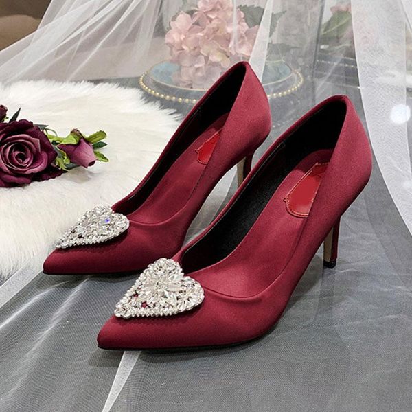 dress shoes nikali brand wedding shose love crystal big size 33-43 women silk pointed toe high heels, Black
dress shoes nikali brand wedding shose love crystal big size 33-43 women silk pointed toe high heels, Black