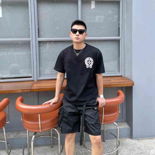 croosin 21 summer croce new cross horseshoe sanskrit hand painted luminous print short sleeve t-shirt, White;black
croosin 21 summer croce new cross horseshoe sanskrit hand painted luminous print short sleeve t-shirt, White;black