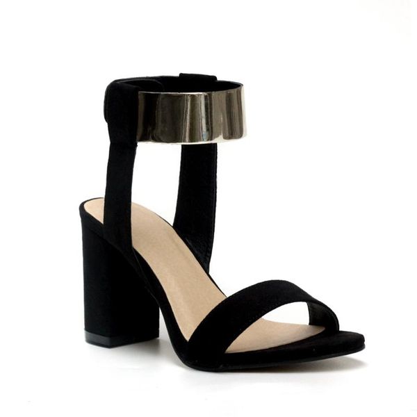 summer women's flock shoes open toe vintage thick heel female sandals gladiator style sequined high heels, Black
summer women's flock shoes open toe vintage thick heel female sandals gladiator style sequined high heels, Black