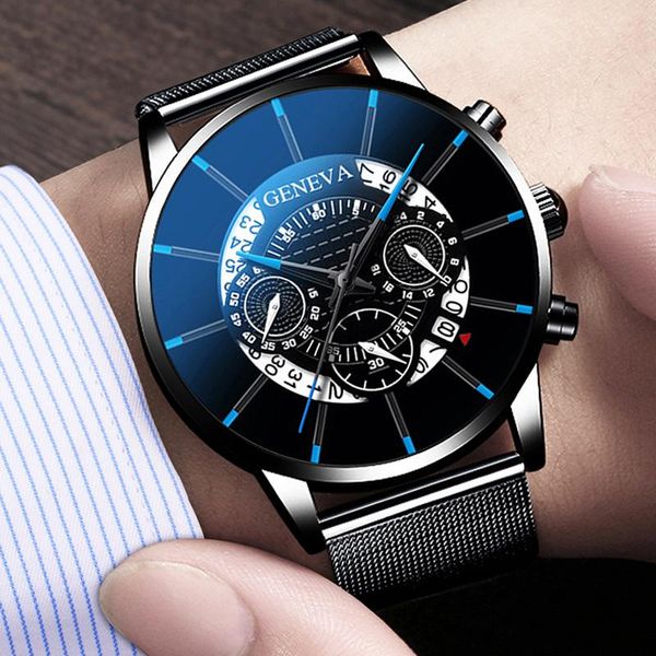 men's watch reloj hombre relogio masculino stainless steel calendar quartz wristwatch men sports clock geneva hours wristwatches, Slivery;brown
men's watch reloj hombre relogio masculino stainless steel calendar quartz wristwatch men sports clock geneva hours wristwatches, Slivery;brown