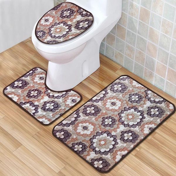 bath mats 3pcs/set vintage flowers toilet floor mat door bathroom carpet anti slip carpets seat cover decor
bath mats 3pcs/set vintage flowers toilet floor mat door bathroom carpet anti slip carpets seat cover decor