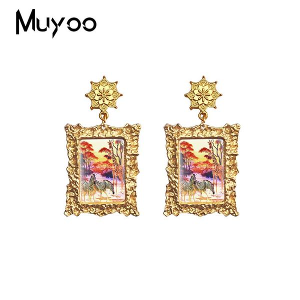 dangle & chandelier 2021 zebra and giraffe painting mandala earring animal handmade vintage charm earrings square glass jewelry, Silver
dangle & chandelier 2021 zebra and giraffe painting mandala earring animal handmade vintage charm earrings square glass jewelry, Silver