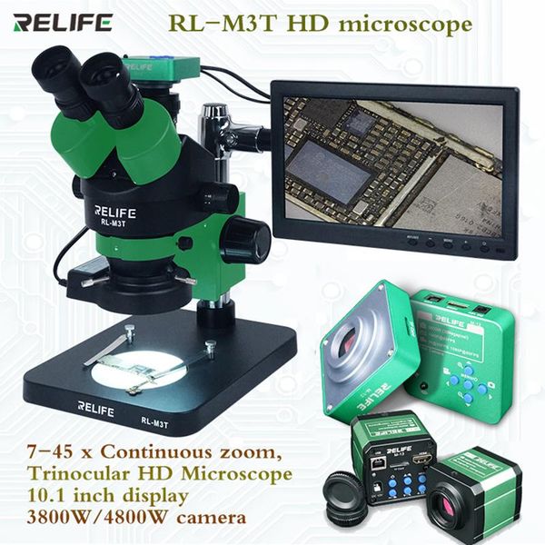 power tool sets relife rl-m3t hd binocular trinocular microscope hdmi 4k camera 7-45 x continuous zoom for mobile phone repair pcb welding
power tool sets relife rl-m3t hd binocular trinocular microscope hdmi 4k camera 7-45 x continuous zoom for mobile phone repair pcb welding