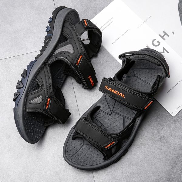 original men's sandals flat summer lady flip-flops gentlemen flip flops soft bottom sandy beach shoes, Black
original men's sandals flat summer lady flip-flops gentlemen flip flops soft bottom sandy beach shoes, Black