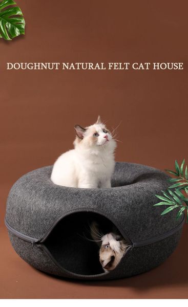 cat beds & furniture detachable natural felt bed breathable pet cave dark gray house with cushion for pets cats accessories
cat beds & furniture detachable natural felt bed breathable pet cave dark gray house with cushion for pets cats accessories