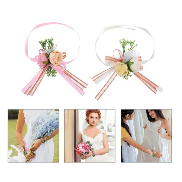 decorative flowers & wreaths bridesmaid wrist flower bride bracelet wristband wedding supply
decorative flowers & wreaths bridesmaid wrist flower bride bracelet wristband wedding supply