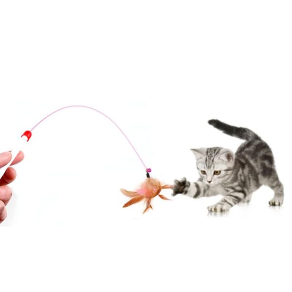 cat toys plastic rod wand cats interactive stick pet supplies funny with small bell feathers cute colorful
cat toys plastic rod wand cats interactive stick pet supplies funny with small bell feathers cute colorful
