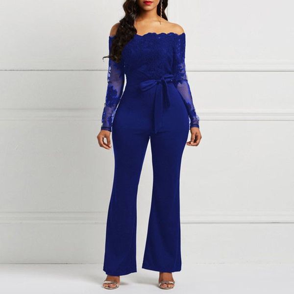 women's jumpsuits & rompers off shoulder floral lace jumpsuit women fashion bodycon wide leg bandage boho casual female, Black;white
women's jumpsuits & rompers off shoulder floral lace jumpsuit women fashion bodycon wide leg bandage boho casual female, Black;white