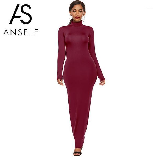 women wrap dress stretchy solid color turtleneck long sleeve slim bandage maxi gowns elegant ladies robe plus size 5xl 3xl casual dresses, Black;gray
women wrap dress stretchy solid color turtleneck long sleeve slim bandage maxi gowns elegant ladies robe plus size 5xl 3xl casual dresses, Black;gray