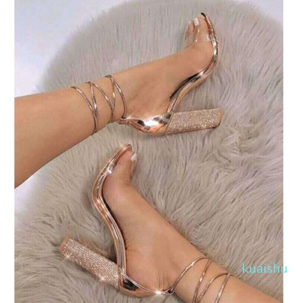 girl party rhinestone thick heels ankle strap dress shoes women transparent lace up bandage high heels dandals shoes, Black
girl party rhinestone thick heels ankle strap dress shoes women transparent lace up bandage high heels dandals shoes, Black