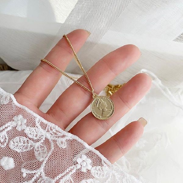 pendant necklaces cold wind retro coin sweater chain summer fashion female senior sense necklace network red temperament simple, Silver
pendant necklaces cold wind retro coin sweater chain summer fashion female senior sense necklace network red temperament simple, Silver