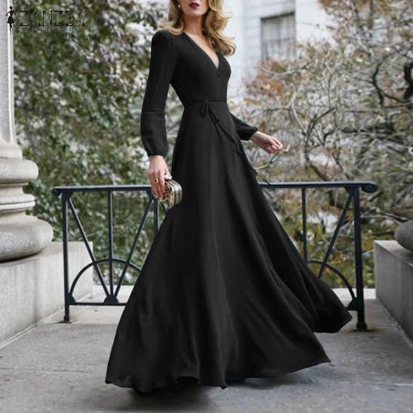 casual dresses v-neck robe solid long loose women elegant stylish sundress plus size 3sx0, Black;gray
casual dresses v-neck robe solid long loose women elegant stylish sundress plus size 3sx0, Black;gray
