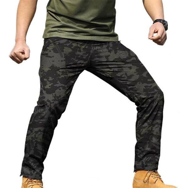 men's pants men elastic multiple pocket military camouflage slim casual waterproof multi pockets cargo for outdoor trouser, Black
men's pants men elastic multiple pocket military camouflage slim casual waterproof multi pockets cargo for outdoor trouser, Black