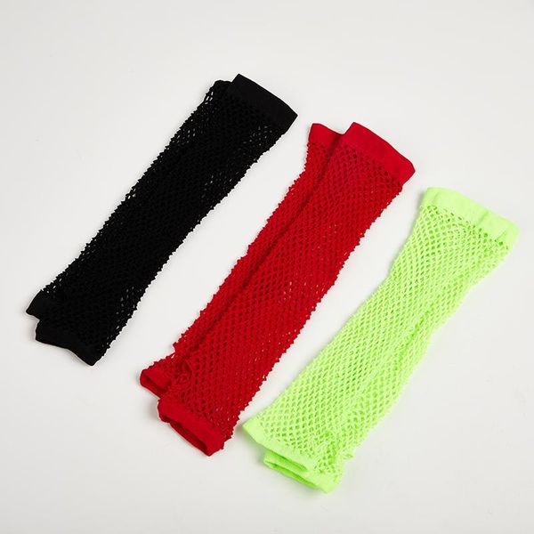 five fingers gloves 1 pair punk gothic costume long fishnet dance mesh fingerless lady black red fluorescent green, Blue;gray
five fingers gloves 1 pair punk gothic costume long fishnet dance mesh fingerless lady black red fluorescent green, Blue;gray