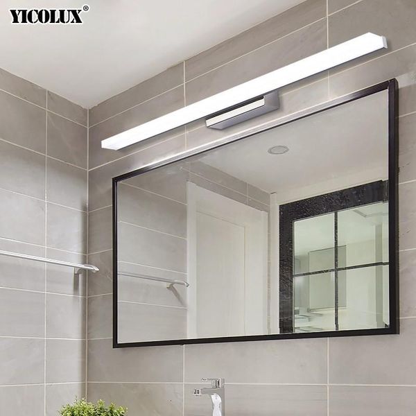 led mirror light stainless steel ac85-265v modern wall lamp bathroom lights 40cm 60cm 80cm 100cm 120cm sconces apliques
led mirror light stainless steel ac85-265v modern wall lamp bathroom lights 40cm 60cm 80cm 100cm 120cm sconces apliques