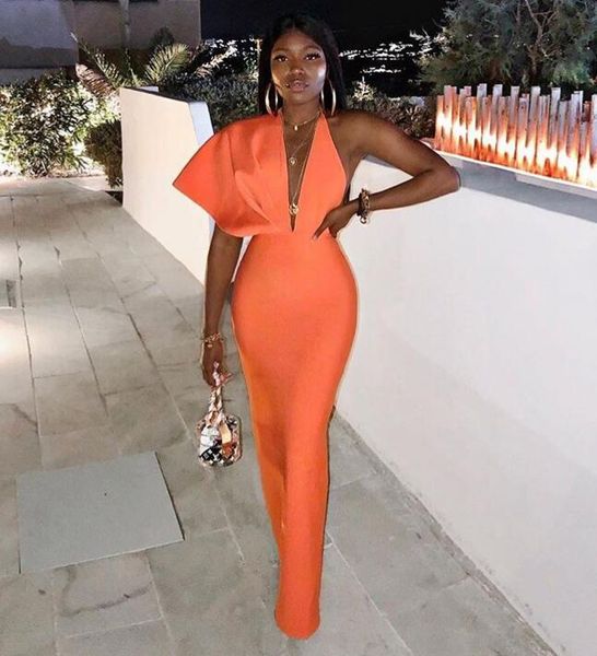 women luxury short sleeve v neck orange maxi long bandage dress designer fashion evening party dress club vestido 210319, Black;gray
women luxury short sleeve v neck orange maxi long bandage dress designer fashion evening party dress club vestido 210319, Black;gray