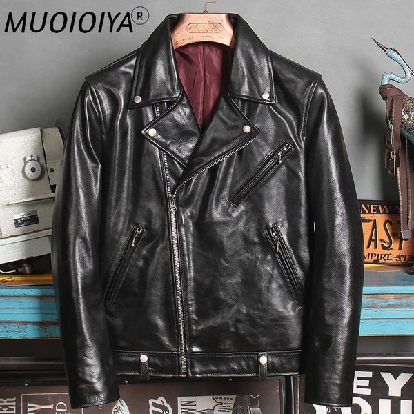 men's leather & faux .brand oil wax horsehide coat,mens classic motor biker genuine jacket,cool clothing.wholesales, Black
men's leather & faux .brand oil wax horsehide coat,mens classic motor biker genuine jacket,cool clothing.wholesales, Black