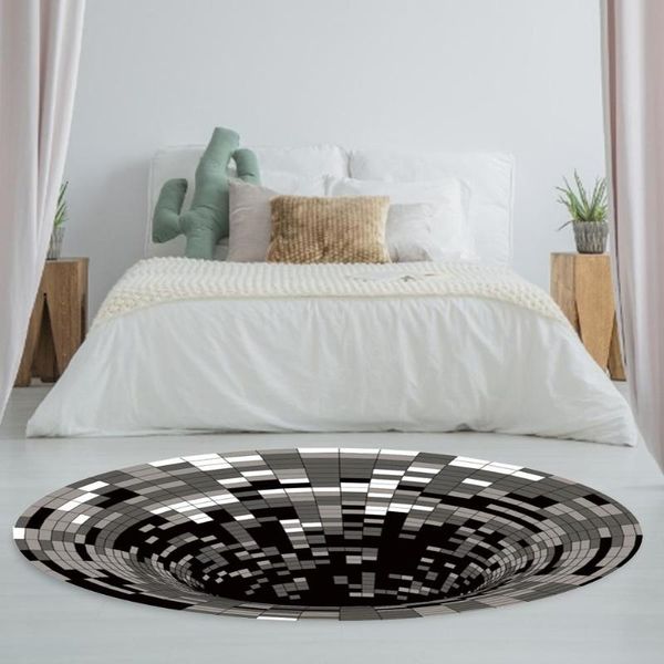 black and white spiral stereo vision circular carpet floor mat geometric living room bedroom art coffee table carpets
black and white spiral stereo vision circular carpet floor mat geometric living room bedroom art coffee table carpets