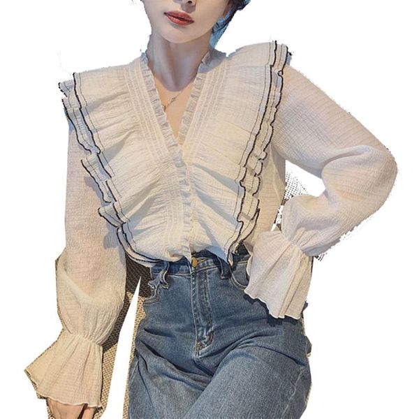 korean style blouse women 2021 vintage white mujer plus size long sleeve ladies 2xl fashion flower women's blouses & shirts
korean style blouse women 2021 vintage white mujer plus size long sleeve ladies 2xl fashion flower women's blouses & shirts