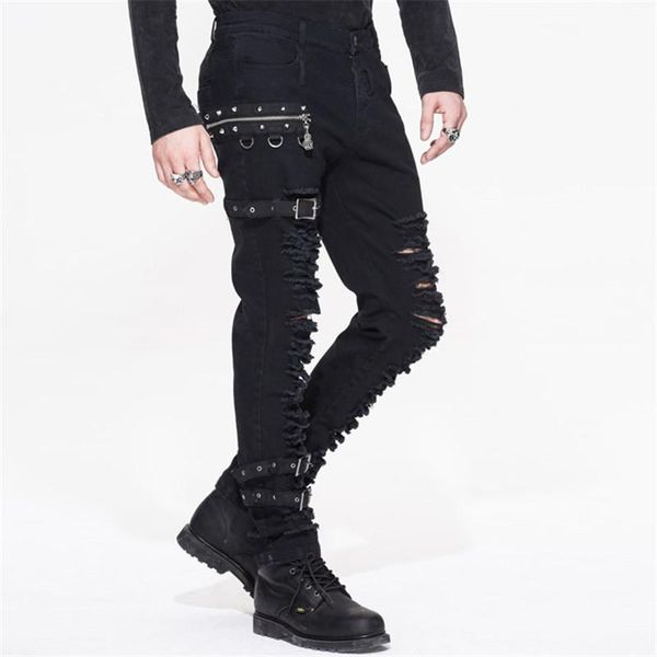 men's pants steampunk man casual black hole gothic personality long trousers slim fit pencil retro fashion
men's pants steampunk man casual black hole gothic personality long trousers slim fit pencil retro fashion