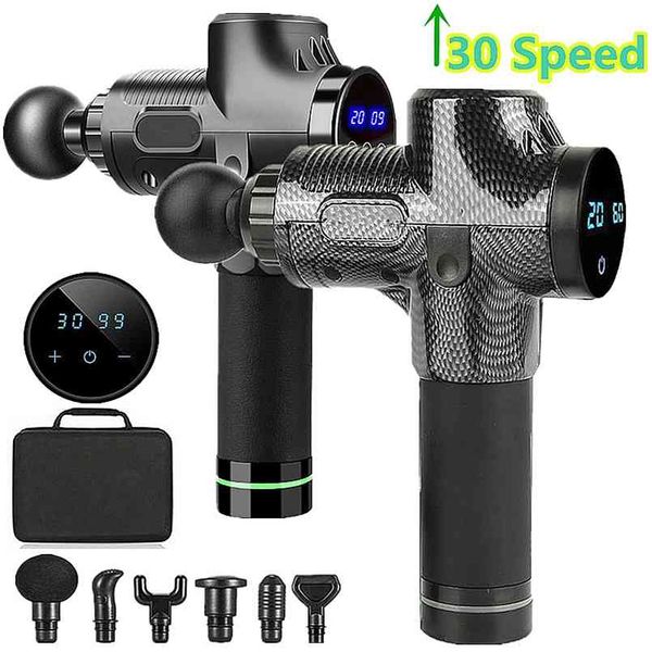 lcd display massage gun fascia gun sport therapy muscle massager body relaxation pain relief slimming shaping massager with bag 210323
lcd display massage gun fascia gun sport therapy muscle massager body relaxation pain relief slimming shaping massager with bag 210323