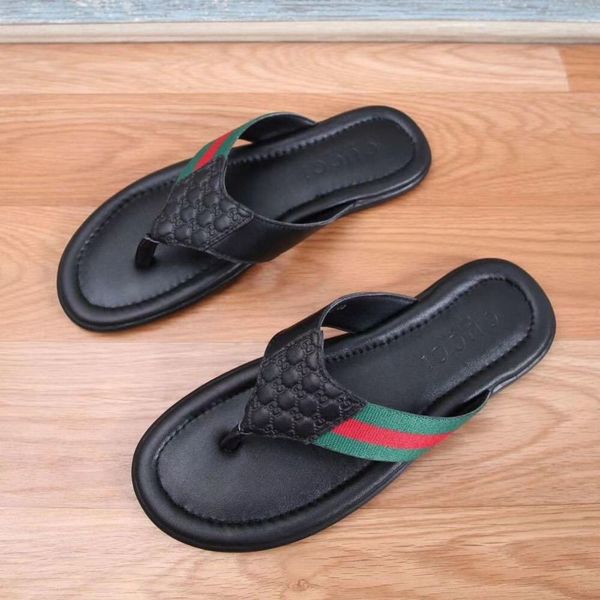 slipper europe station summer new g family men's flip flops leather slippers casual fashion shoes versatile shoes beach shoeszly, Black
slipper europe station summer new g family men's flip flops leather slippers casual fashion shoes versatile shoes beach shoeszly, Black