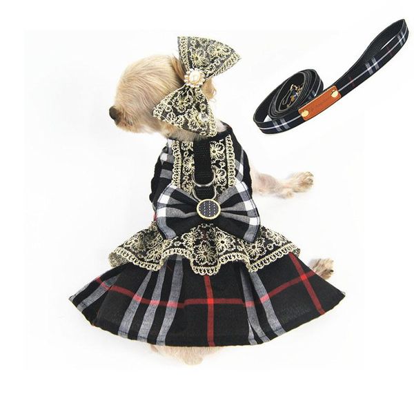 dog collars & leashes plaid princess tutu dress skirt lover clothes small pet cat harness vest and leash collar leads with hair clips
dog collars & leashes plaid princess tutu dress skirt lover clothes small pet cat harness vest and leash collar leads with hair clips