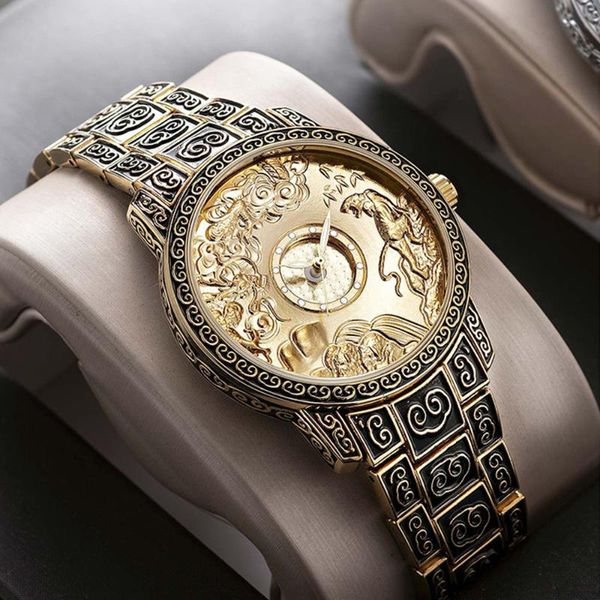 wristwatches win fashion personality alloy quartz watches mens carving waterproof watch for men relogio masculino, Slivery;brown
wristwatches win fashion personality alloy quartz watches mens carving waterproof watch for men relogio masculino, Slivery;brown