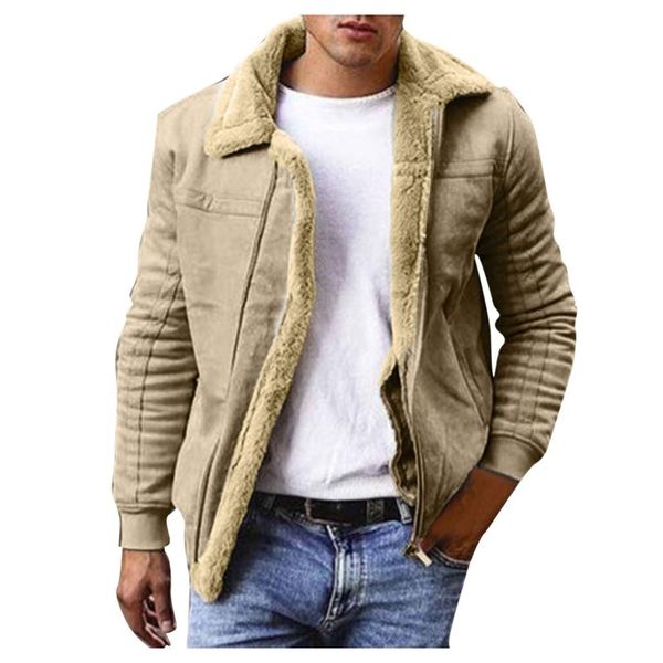 men's jackets moto&bike casual solid color zipper wool long sleeve turn down collar coat streetwear daily warm vintage, Black;brown
men's jackets moto&bike casual solid color zipper wool long sleeve turn down collar coat streetwear daily warm vintage, Black;brown
