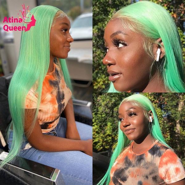 perruque pre plucked mint green colored long straight 250 density brazilian human hair wigs baby transparent lace wig remy1, Black;brown
perruque pre plucked mint green colored long straight 250 density brazilian human hair wigs baby transparent lace wig remy1, Black;brown
