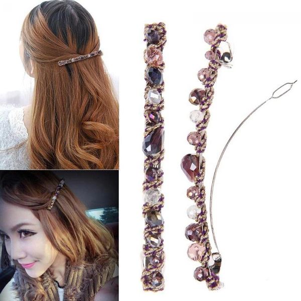 fashion crystal rhinestone hairpins hairgrips korean barrettes hair clips for women girls jewelry accessories gift &, Golden;silver
fashion crystal rhinestone hairpins hairgrips korean barrettes hair clips for women girls jewelry accessories gift &, Golden;silver