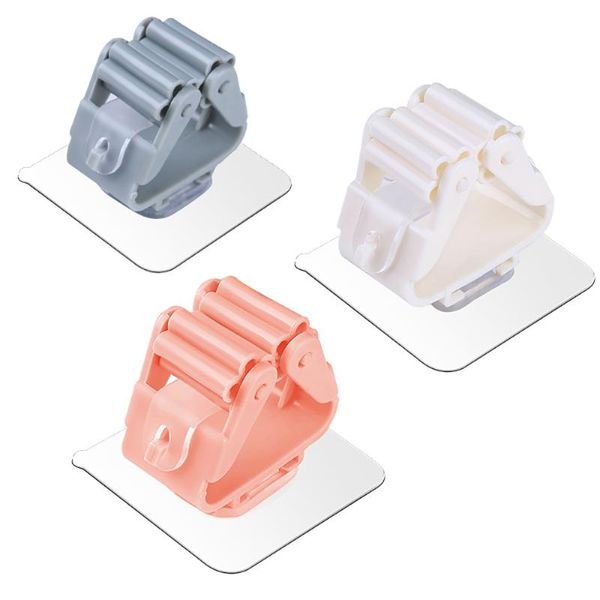 hooks & rails mop broom holder wall mounted household adhesive storage hanger hook racks kitchen bathroom organizer
hooks & rails mop broom holder wall mounted household adhesive storage hanger hook racks kitchen bathroom organizer